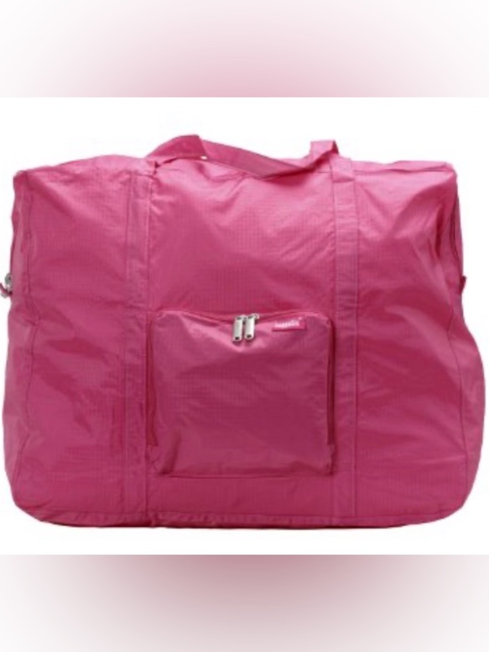 Baggallini Luggage Zipout Shopping Bag, Pink, One Size